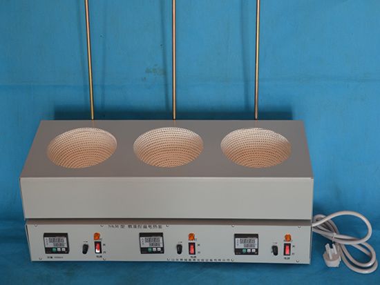 点击查看详细信息<br>标题：SKM型数显控温电热套（1000mLx3孔） 阅读次数：3178